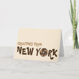 ニューヨークシティマーブルレイベーゲルNYCからの挨拶 カード