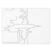 ニューヨークシティミニマルライン テーブルクロス (正面(横))