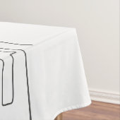 ニューヨークシティミニマルライン テーブルクロス (インサイチュ)