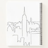 ニューヨークシティミニマルライン ノートブック (裏面)