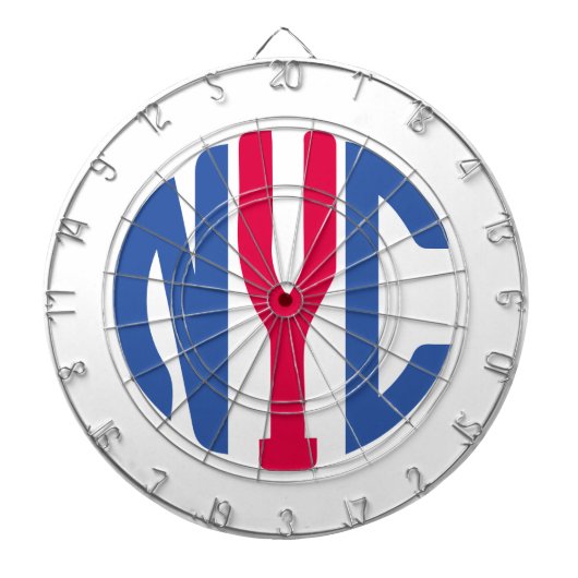 ニューヨークシティモノグラム ダーツボード (正面)