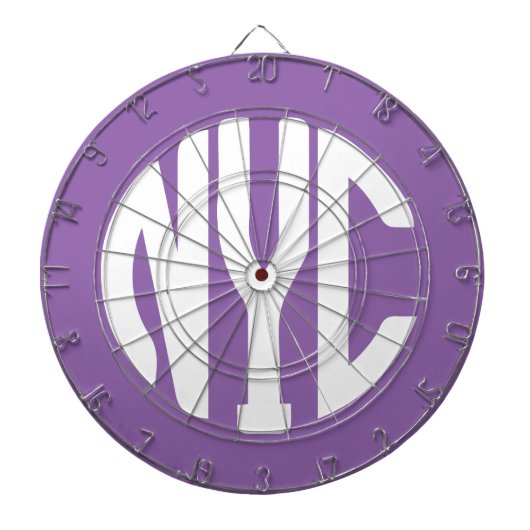 ニューヨークシティモノグラム ダーツボード (正面)