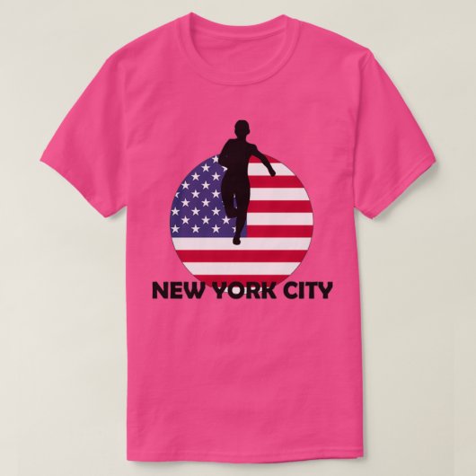 ニューヨークシティランニングズ Tシャツ (デザイン正面)