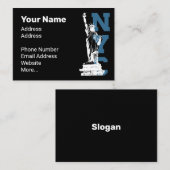 ニューヨークシティリバティスタミューデザイン 名刺 (正面/裏面)