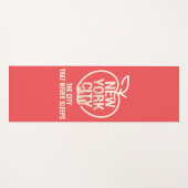 ニューヨークシティレモダンッド ヨガマット (正面(横))