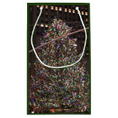 ニューヨークシティロックフェラーセンタークリスマスツリー スモールペーパーバッグ (裏面)