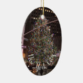 ニューヨークシティロックフェラーセンタークリスマスツリー セラミックオーナメント (右)