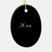 ニューヨークシティロックフェラーセンタークリスマスツリー セラミックオーナメント (裏面)