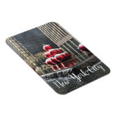 ニューヨークシティロックフェラーセンタークリスマスニューヨーク マグネット (右側)