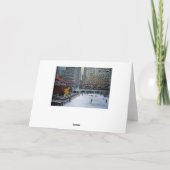 ニューヨークシティロックフェラーデジタルアートクリスマス シーズンカード (裏面)