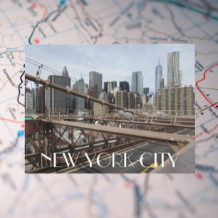 ニューヨークシティローアーマンハッタンスカイライントラベル ポストカード