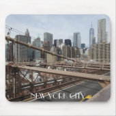ニューヨークシティローアーマンハッタンスカイライン マウスパッド (正面)
