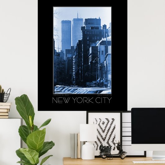 ニューヨークシティワールドトレードセンター1979 ポスター (ホームオフィス)