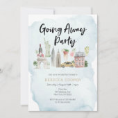 ニューヨークシティー お別れパーティー招待状 招待状 (正面)