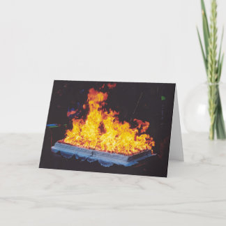 ニューヨークシティ公園の非常に熱いケーキ 招待状