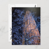 ニューヨークシティ夜歩行CricketDiane ポストカード (正面/裏面)