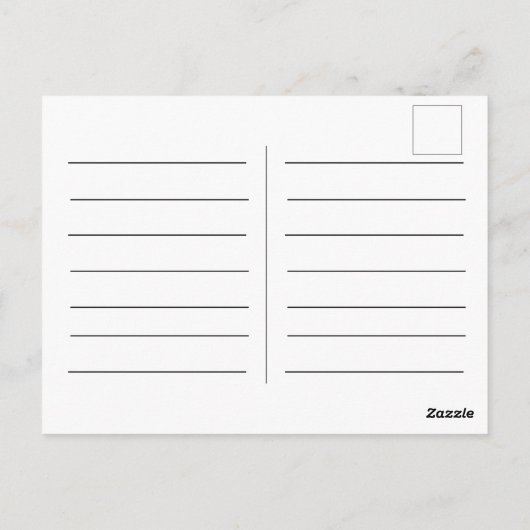 ニューヨークシティ建物ヴィンテージバルコニービュー ポストカード (裏面)