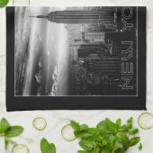 ニューヨークシティ手タオル キッチンタオル (折り畳み)