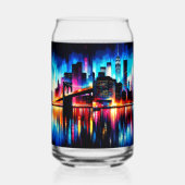 ニューヨークシティ抽象芸術1103 ガラス缶 (左)