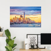 ニューヨークシティ統一された州 ポスター (ホームオフィス)