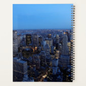 ニューヨークシティ超高層ビルスカイライン写真 プランナー手帳 (裏面)
