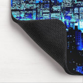 ニューヨークシティ超高層ビルズアットナイト マウスパッド (コーナー)