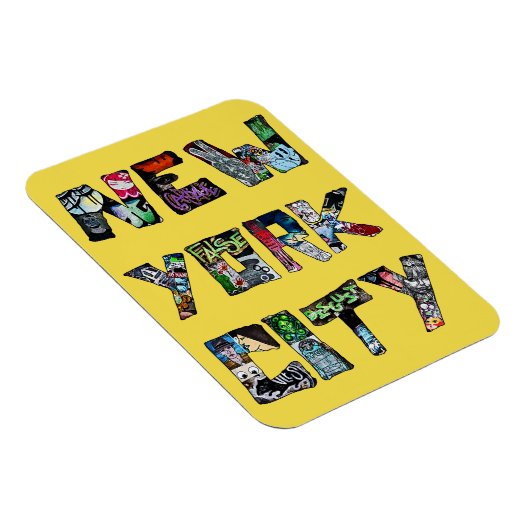 ニューヨークシティ通りアートマグネット マグネット (右側)