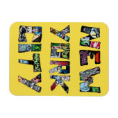 ニューヨークシティ通りアートマグネット マグネット (横)