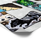 ニューヨークシティ通りアート ポスター (角)