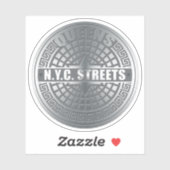 ニューヨークシティ通りクイーンズ シール (シート)