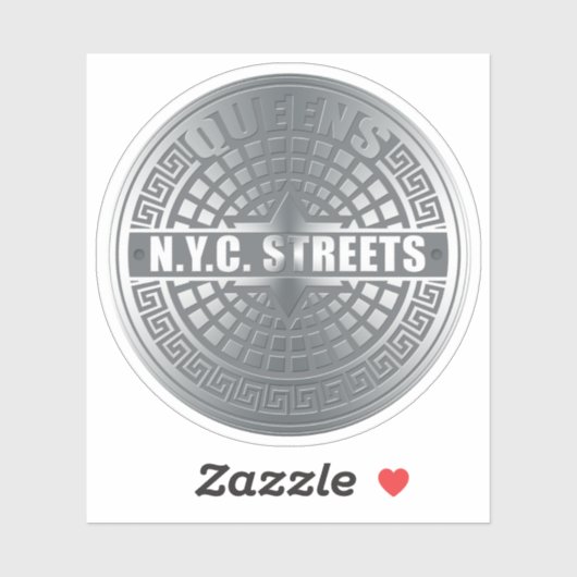ニューヨークシティ通りクイーンズ シール (シート)