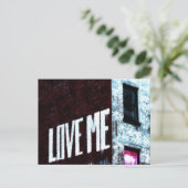 ニューヨークシティ通りグラフィティ写真 ポストカード (スタンド正面)