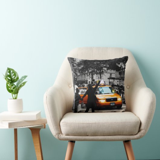 ニューヨークシティ通りシーン クッション (椅子)