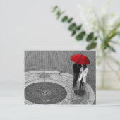 ニューヨークシティ通りシーン ポストカード (スタンド正面)