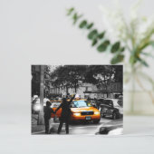 ニューヨークシティ通りシーン ポストカード (スタンド正面)