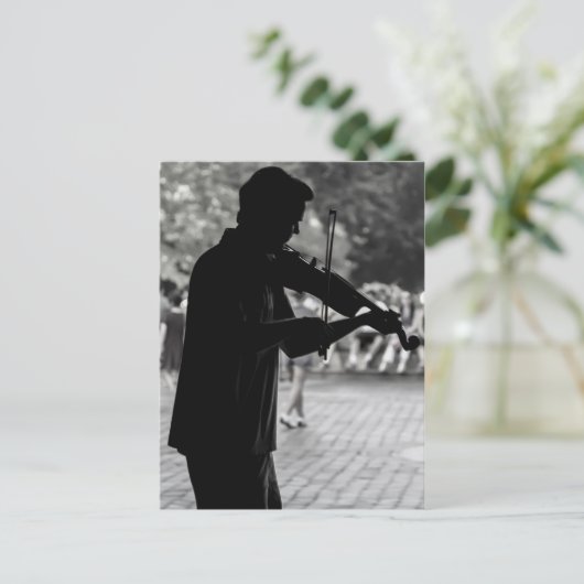 ニューヨークシティ通りミュージシャン ポストカード (スタンド正面)