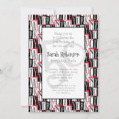 ニューヨークシティ50thバースデーパーティマンハッタンシック 招待状 (正面)