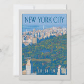 ニューヨークシティ|の保存日付-写真 セーブザデート (正面)