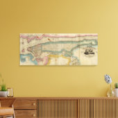 ニューヨークシティ&カウンティ キャンバスプリント (インサイチュ (リビング))