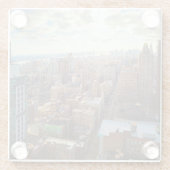 ニューヨークシティ ガラスコースター (裏面)