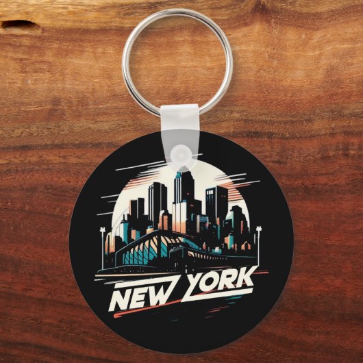 ニューヨークシティ キーホルダー (正面)