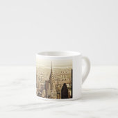 ニューヨークシティ-クライスラの建物 エスプレッソカップ (正面右)