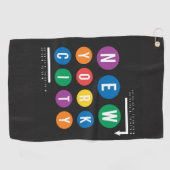 ニューヨークシティ ゴルフタオル (横)