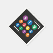 ニューヨークシティ スタンダードカクテルナプキン (角)