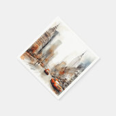 ニューヨークシティ スタンダードカクテルナプキン (角)