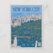 ニューヨークシティ | セーブザデート 案内ポストカード (正面)