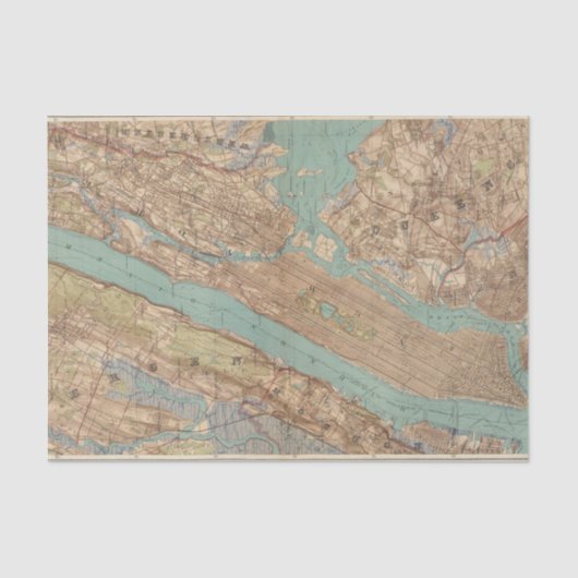 ニューヨークシティ、ニューヨーク 薄葉紙 (正面)