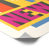 ニューヨークシティ |ネオンスカイライン ポスター (角)