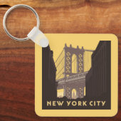 ニューヨークシティ |ブルックリン・ブリッジ キーホルダー (正面)