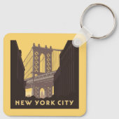 ニューヨークシティ |ブルックリン・ブリッジ キーホルダー (裏面)